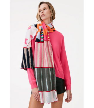 Brodie Cashmere Brodie Patchwork Scarf