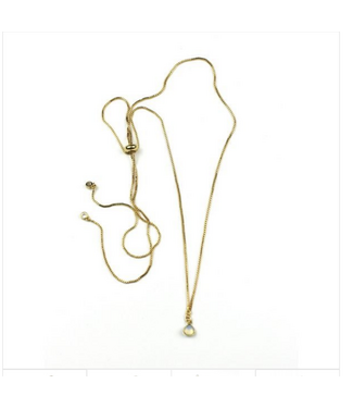Christina V Christina V Lariat Chain Necklace