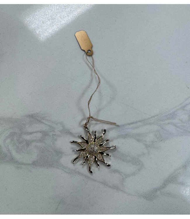 Christina V Sunburst Charm