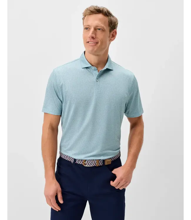 Performance Jersey Polo - Dot Neat