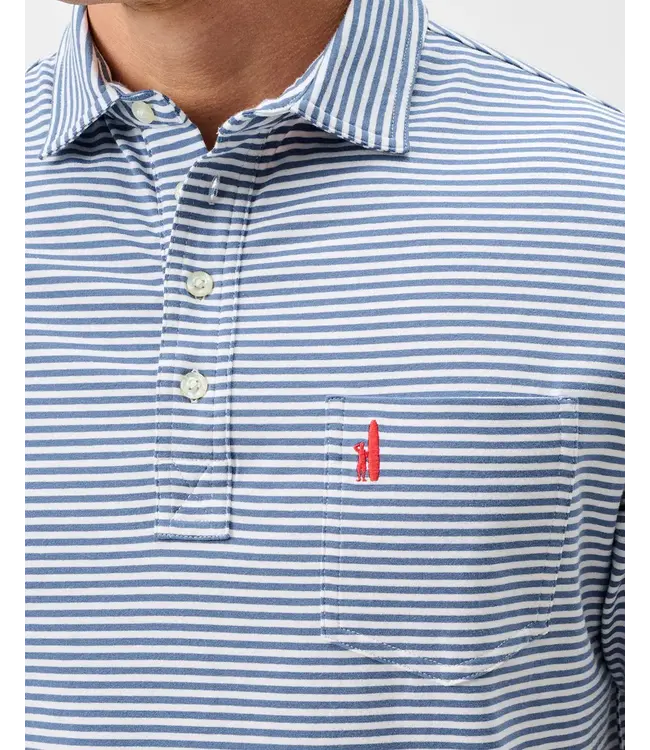 Original 4-Button Polo - Jacks Stripe
