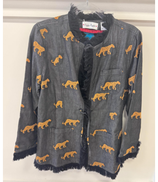 dizzy lizzie Dizzy Lizzie Fringed Jacket #5601