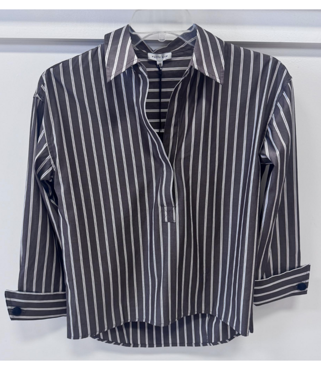 Patty Kim Agnes French Cuff Blouse #70