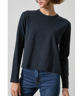lilla p Lilla P Rolled Edge Relaxed Tee #3533