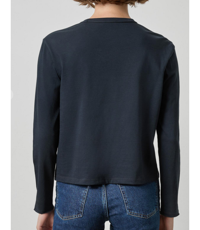 Lilla P Rolled Edge Relaxed Tee #3533