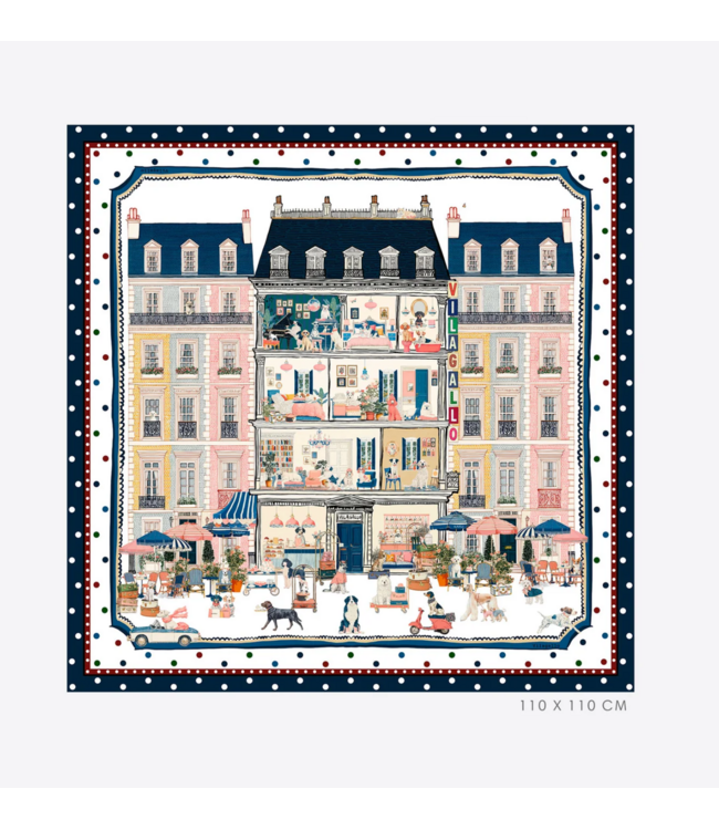 Vilagallo Silk Hotel Scarf #34196
