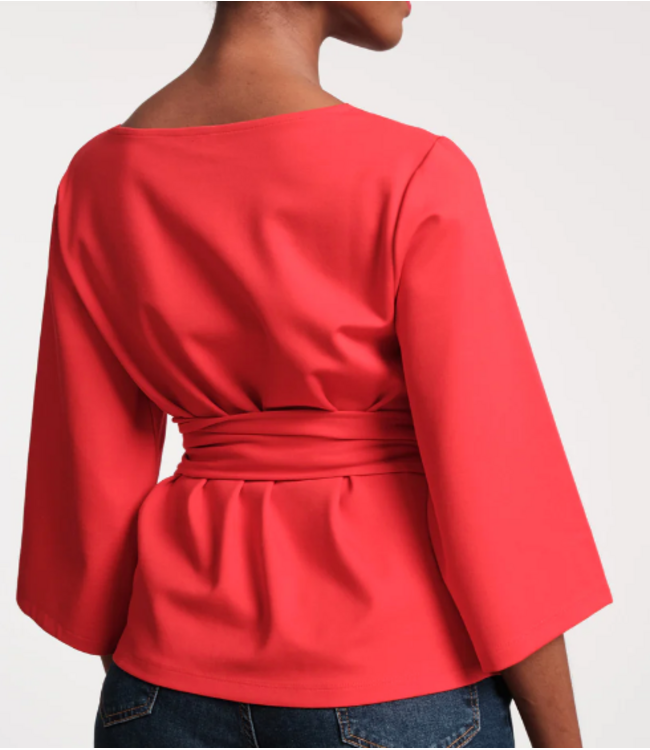 Frances Valentine Whitney Wrap Top- #225AA119138