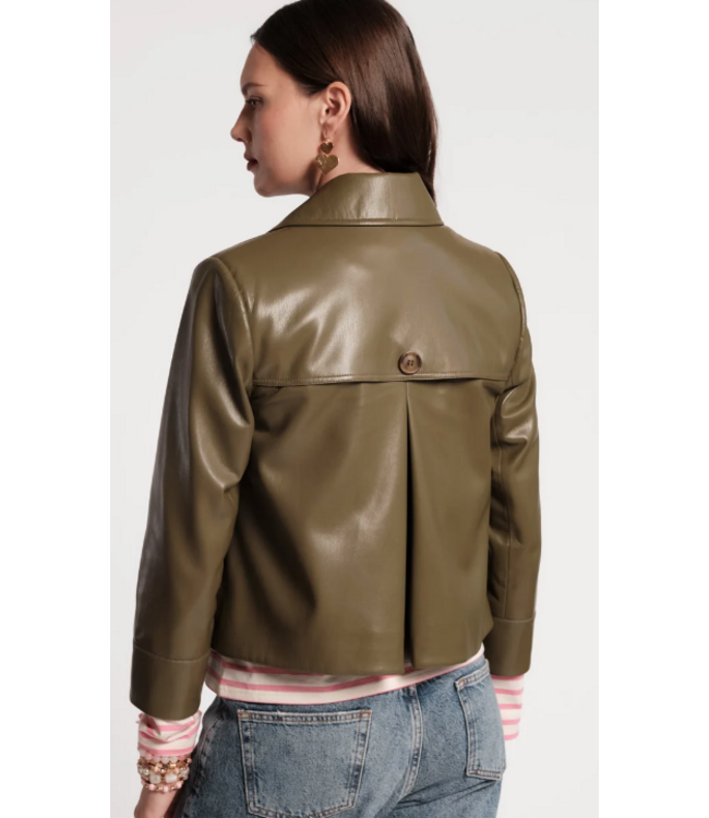 Frances Valentine Moto Jacket Faux Leather - #426AA114738