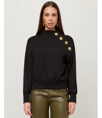 Fifteen Twenty Fifteen Twenty Tessa Mock Neck Top #57519