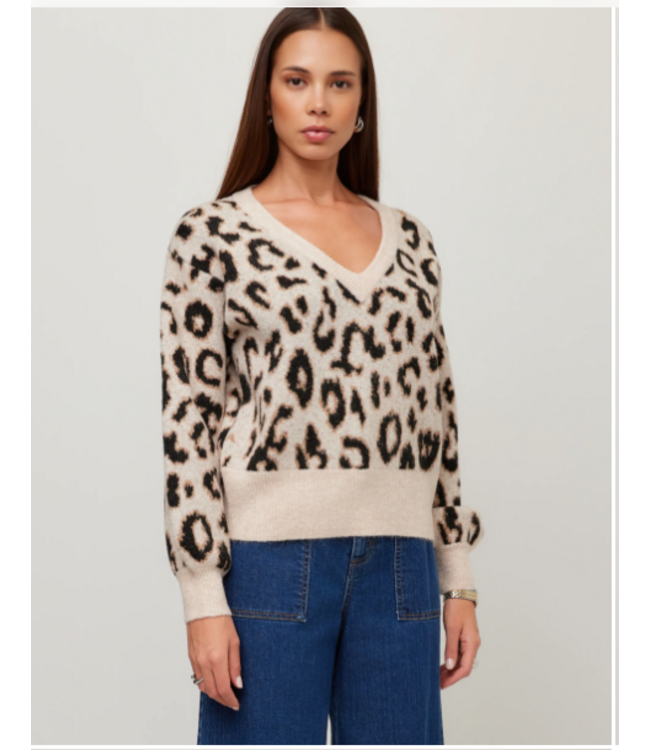 Fifteen Twenty Elodie Blouson Sleeve Sweater- # 3F89359