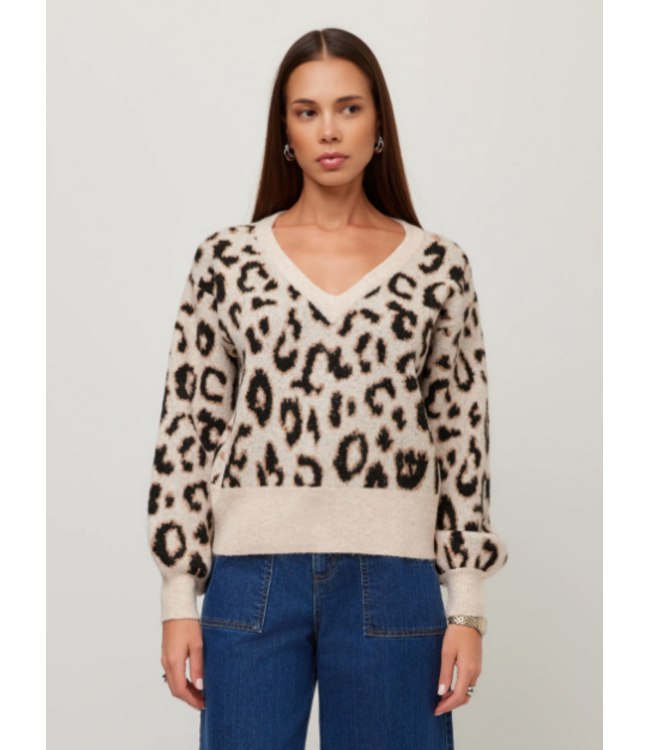 Fifteen Twenty Elodie Blouson Sleeve Sweater- # 3F89359