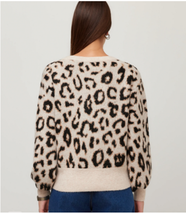 Fifteen Twenty Elodie Blouson Sleeve Sweater- # 3F89359
