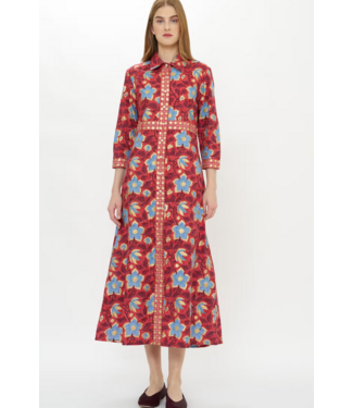 oliphant Oliphant Shirt Dress Maxi #1114