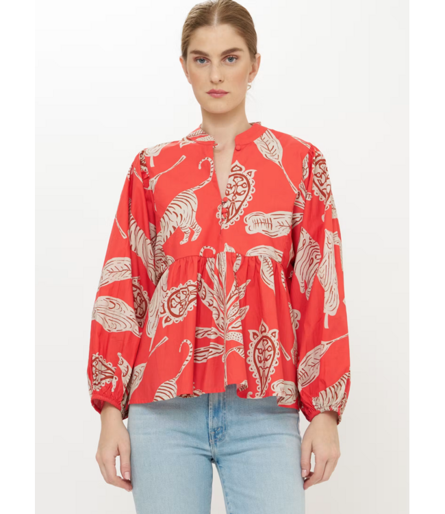 Oliphant Mandarin Balloon Top #3025