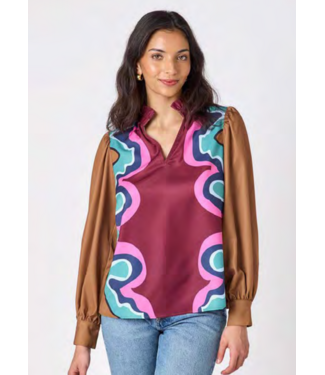 crosby Crosby Lyla Blouse #12099F2