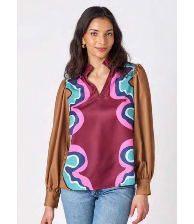 Crosby Lyla Blouse #12099F2