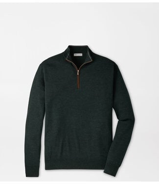 Peter Millar Peter Millar Autumn Crest Suede Trim 1/4 Zip