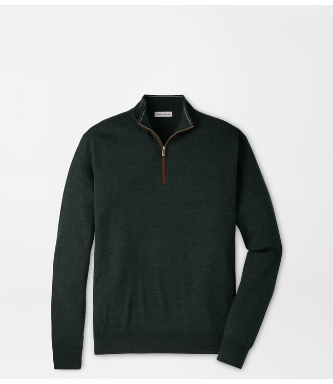 Peter Millar Peter Millar Autumn Crest Suede Trim 1/4 Zip