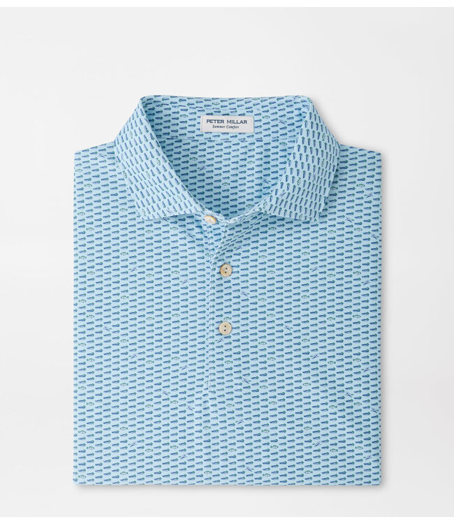 Peter Millar Duck Season Performance Mesh Polo
