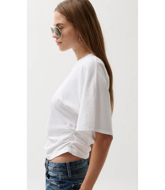 pistola Pistola-Veronica Kimono Sleeve Fitted Tee-#51010