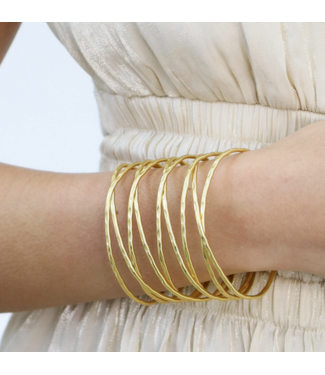 Karine Sultan Wire Cuff Statement Bracelet #61047