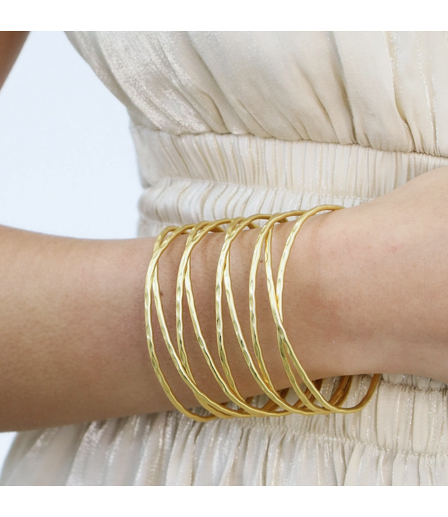 Karine Sultan Wire Cuff Statement Bracelet #61047