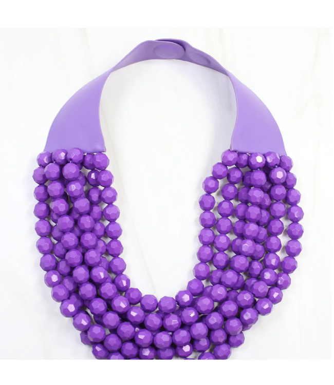 Hiltons Layered Beaded Necklace #41033-41402