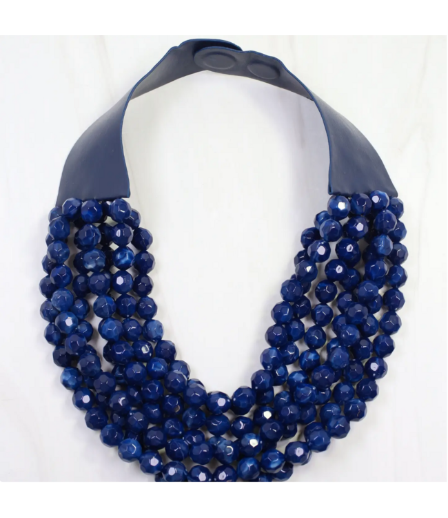 Hiltons Layered Beaded Necklace #41033-41402