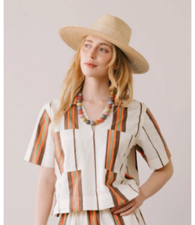 Vintage Stripe Palmer Top