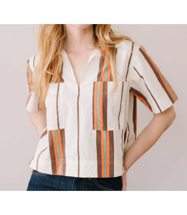 Vintage Stripe Palmer Top