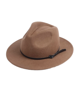 Jeanne Simmons Accessories Jeanne Simmons Western Outback Fedora Wool Hat #7180