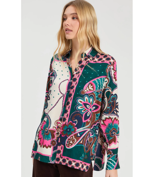 Vilagallo Paisley Shirt #34165