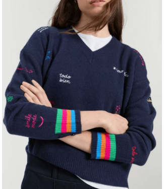 Vilagallo Vilagallo V-neck Sweater #34126