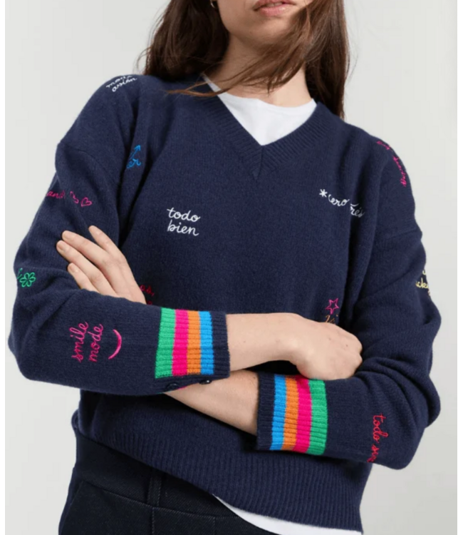 Vilagallo V-neck Sweater #34126