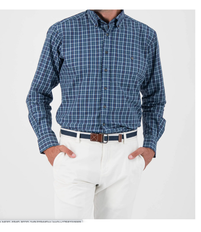 Turtleson Tristan Twill Sportshirt- MTW0349