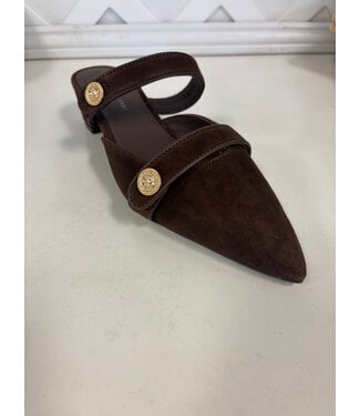 koko + palenki Koko Palenki Biza Brown Suede Shoe