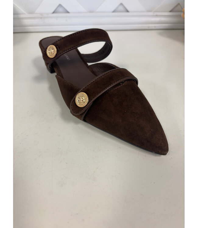 Koko Palenki Biza Brown Suede Shoe