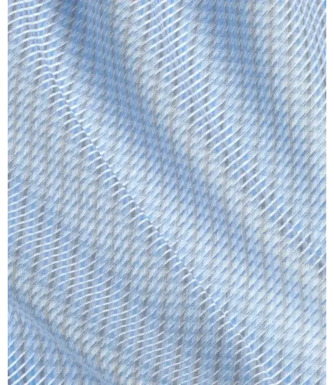Sky & Pearl Dobby Stripe Dress Shirt