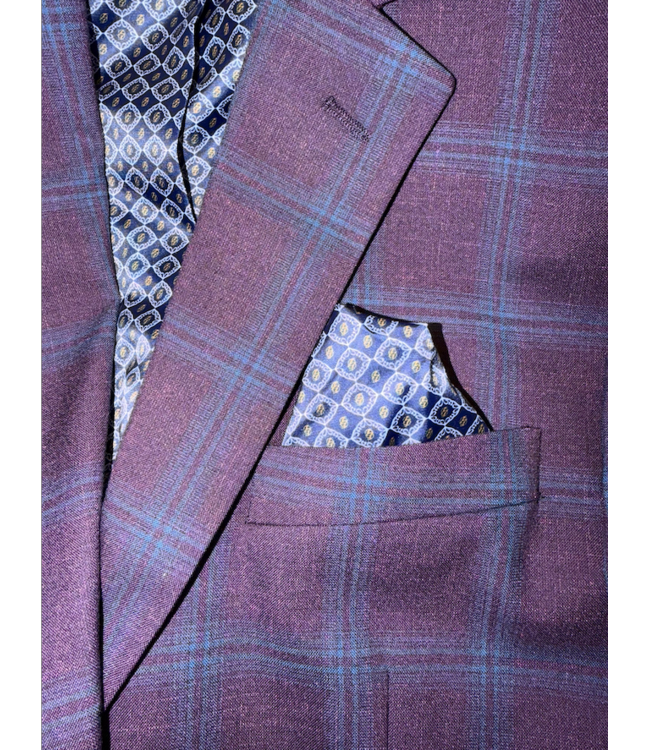 Purple New Slim Sport Coat 294-77