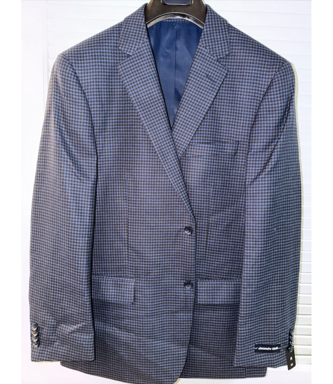 Novara Classic Fit Navy Sport Coat 569-9