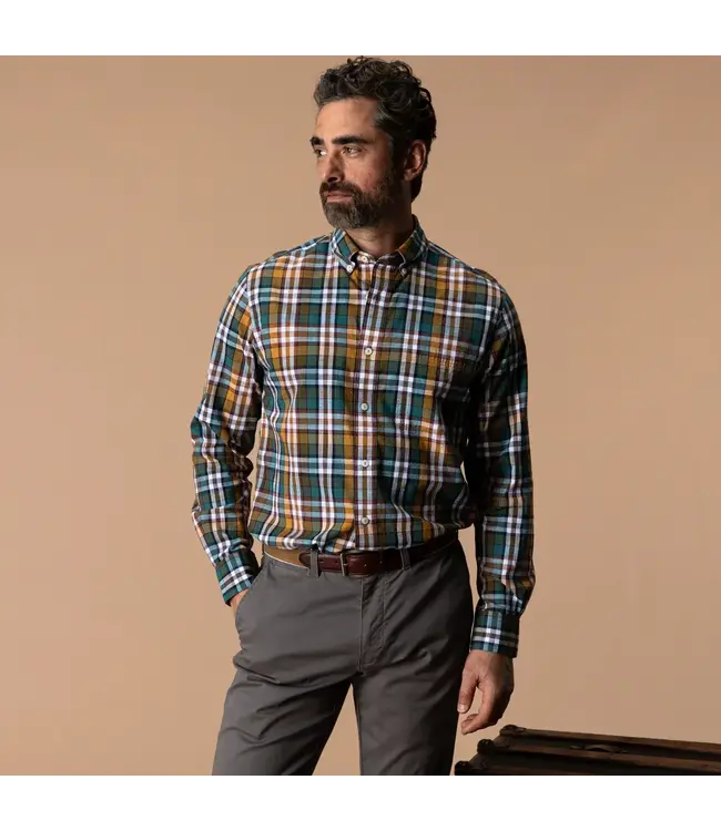 Amberwood Cotton Slub Sport Shirt