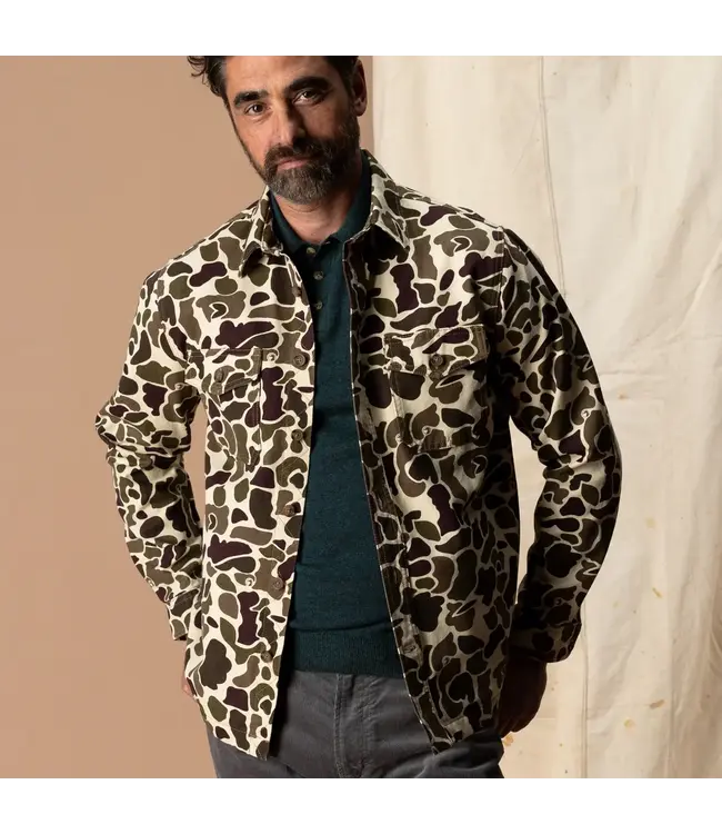 Vintage Camo Duck Canvas Jacket