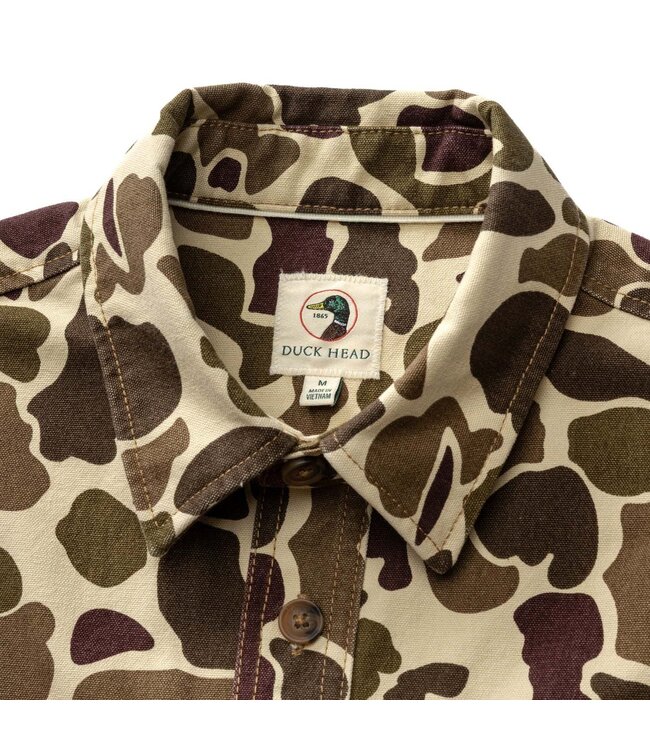 Vintage Camo Duck Canvas Jacket