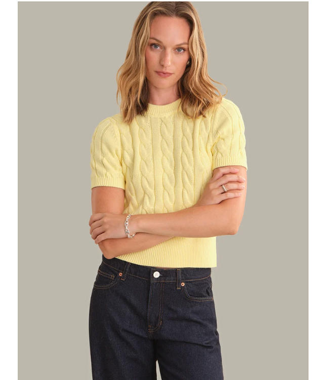 525 Sky Cable Crew Neck Pullover- #110047435