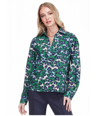 jade Jade Collar Blouse #8003