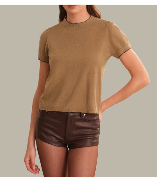 525 Augusta Double Layer Sweater Tee- # 110051384