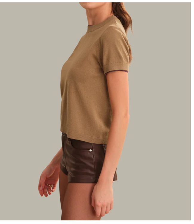 525 Augusta Double Layer Sweater Tee- # 110051384