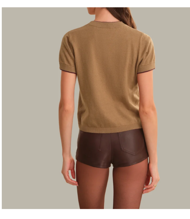 525 Augusta Double Layer Sweater Tee- # 110051384