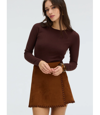 Allison NY Whipstitch Ezra Skirt #10122