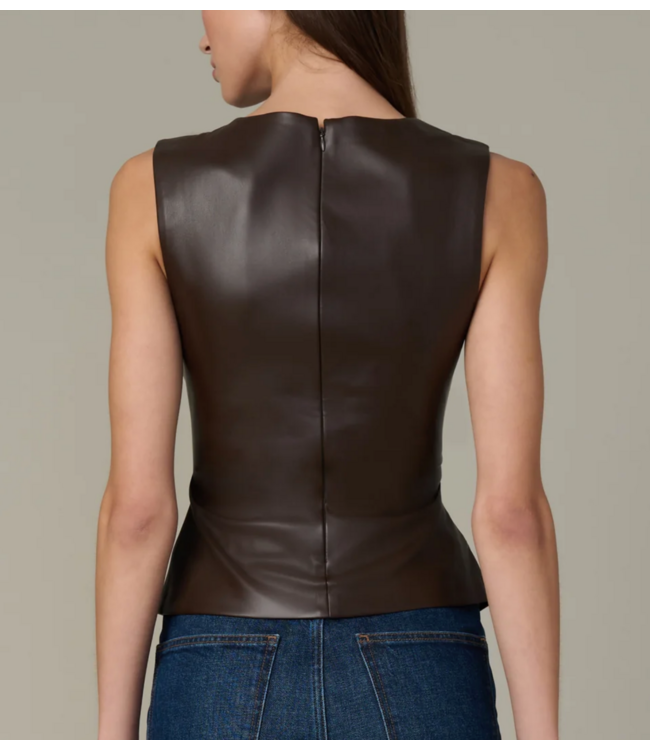 Joes The Meg Vegan Leather Top #2048